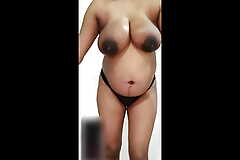 Desi Mona Bhabhi Bigboobs Puffy Nipples Massage Clothes Fingerings Cuming Masturbation Stepbrother