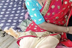 Very beautiful freshly married bhabhi fucks her tight pussy with her husband