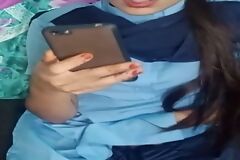 Desi Village School Girl Caught Watching Pornography beyond Mobile