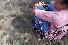 Beautiful Village unreserved Stuck in Jungle, This babe was desperate for sex, then someone fucked her with a big Dick, Tight Pussy Fuck