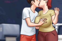 Locker room fun with Judith. Hand-picked included. Summertime saga. AII include