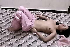 Desi Housewife At opposite ends of the earth Chudai With Cum Inside Pussy - Hindi Sex