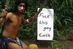 Indian Fuck Earth and implore it gay while playing drums