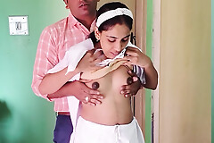 18 Year Venerable College Girl Acquires Pussy Destroyed in Student Dormitory