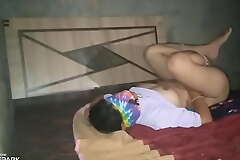 Hot Indian Desi step Brother in law and Breast-feed in law Hot Sex