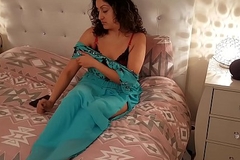 Deviousness teen sister blackmailed, molested, fucked by brother with the addition of forced less swallow his massive cum load desi chudai POV Indian