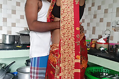 house wife suck neighbor in kitchen when husband not there in home