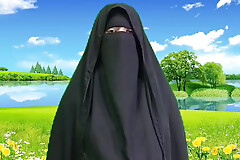 Indian Muslim girl made me lick her in the home