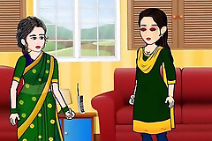Husband Wife and Maid Gang Bai Ki Chu Ki Story, Hindi Cartoon Sex Story