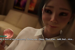 Stepmom allotment bed with stepson and stepsister - Adore and temptation (scene of ep-05)