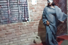 Desi Wife Slowly Unclothing Saree