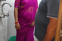 Indian Bahu Get Fucked in The brush Tight Pussy by Old Sasur Ji during daytime ( Hindi Audio ) Part - 1