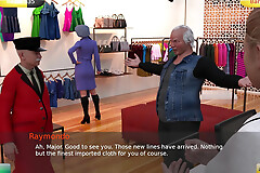 The Way to Increase Sales of Clothings : A Old Man & Amy
