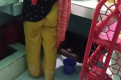 Desi Bhabhi Fucking in Pantry When she was Cooking Food