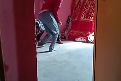 Desi Village Catholic Indian School Catholic Doing First Time Sax With Bad Boy Math Teacher At The Store Room