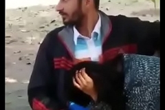 Couple caught on camera having lark in public greens