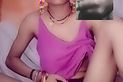 Beautiful Girl sex chating with her husband's friend on video call