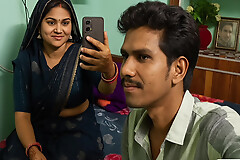 Indian Beautiful Desi Bhabhi On Mobile Selfi Off out of one's mind -Snapchat143