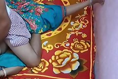 Indian adult bhabi seduces a young man during a long drive, moaning and whispering dirty Telugu words as he fucks her covetous pussy hard
