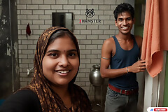 Indian desi Newaly Merried Beautiful Couple outdoor By -Snapchat143