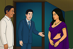 Tamil aunty threesome concerning legal age teenager boys rough pussy pounding on cheating housewife