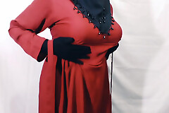 Indian beautiful hijabi muslim truss despairing fuck