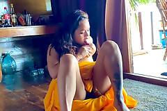 Balcony + Handgame = Drive view 💦