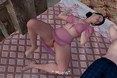 Desi Indian Savita Bhabhi's Outdoor Sex Danger everywhere Her College Friend