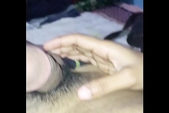 indian boy masturbating his huge dick to shoot spunk
