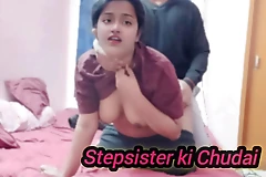 Big boobs desi stepsister seduced her 19 year old Indian stepbro